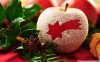 Karácsonyi alma vászonkép több méretben