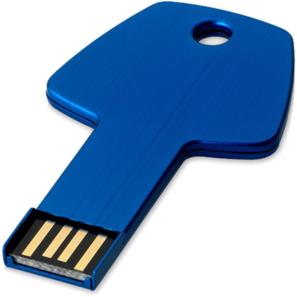 Kulcs pendrive, több színben, 4GB