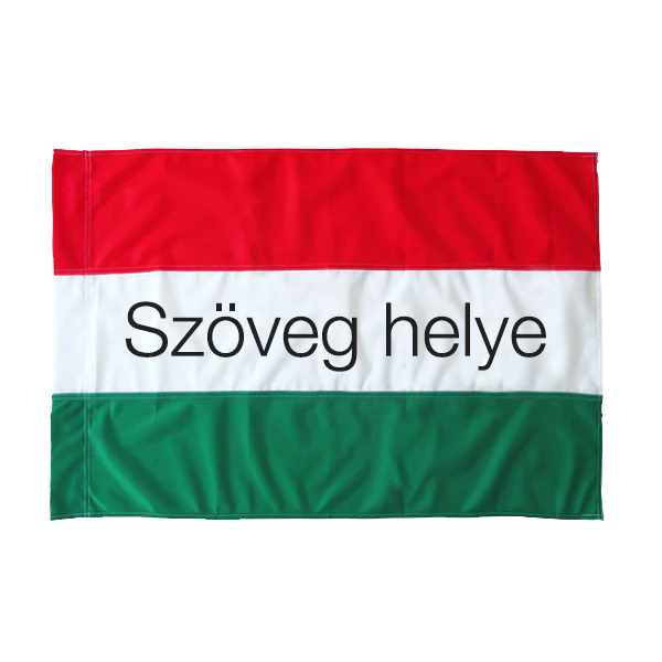 Feliratos Magyar zászló