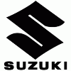 Suzuki logo matrica 15x15cm