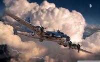 II. Világháborús repülő fotó poszter